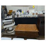 Dempsey Auctions Hummels, Firearms, 6 decades of Playboy Magazines, Barber Pole, Furniture