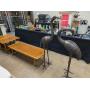 Dempsey Auctions Lane Acclaim, Bronze egrets, gold, vintage glass
