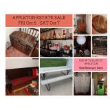 Appleton Estate Sale (October 6-7)