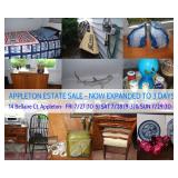 Appleton Estate Sale (July 27-28-29)