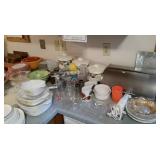 Glassware and dishes