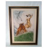 B - 19th Century Portraits, Folk Art, Icart, McGehee & Other Art