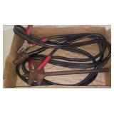 Box Lot with Jumper Cables