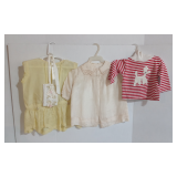 3 PC Vintage Baby/Child Clothing Lot