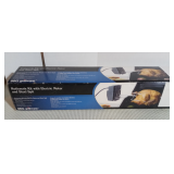 BBQ Grillware Rotisserie Kit with Electric Motor and 37" Steel Spit Rod