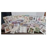 Huge Lot of Vintage Clothes & Doll Clothes/Craft Patterns