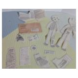 Antique Laura Wheeler Designs Doll/Craft Pattern (Columbus Dispatch)