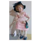 Vintage Bisque Norman Rockwell Amy Doll ~ Made in W. Germany 11" 1974