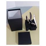 Connoisseurs Deluxe Lever Pull Action Wine CorkScrew Bottle Opener in Box Drinks