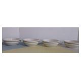 Vintage Set of 4(FOUR) Ceramic Bowls