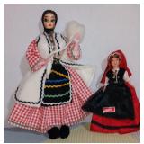 Lot of 2(TWO) Vintage International Dolls