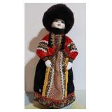 Vintage Porcelain International Doll