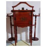 Vintage/Antique Smoking Stand/Humidor w/2 Removable Ashtray Ashtray Stands