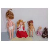 Lot of Various Vintage Dolls