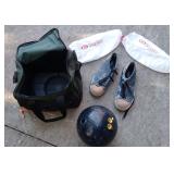 Vintage Bowling Set- Bag/Ball/Shoes