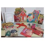 Lot of Vintage Magazines/Books & Paper Cut-outs