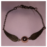 Harry Potter Quidditch Golden Snitch Pocket Bracelet Charm for Men and Women