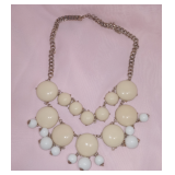 Vintage Ivory & White Bubble Necklace