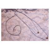 Lot of 2(TWO) Vintage Gold Tone Necklaces