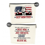 Best Mom Ever Makeup Cosmetic Bag