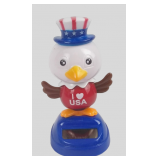 American Eagle Solar Sun Dancer Patriotic Dancing Character Bird I Love USA Hat