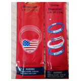 Lot of 2 Packs 4th Of July Glow Bracelets