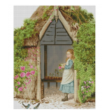 Maydear Cross Stitch Kits Stamped Full Range of Embroidery Starter Kits for Beginners DIY 14CT 