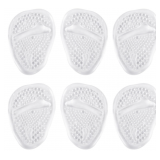 Vin Beauty 3 Pairs Womens Metatarsal Pads, Transparent Shoe Inserts High Heel Comfort Pads Anti-Slip