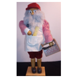 Vintage Limited Edition Grandeur Noel Wooden Santa Nutcracker 16.5"H