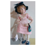 Vintage Bisque Norman Rockwell Amy Doll ~ Made in W. Germany 11" 1974