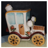 Vintage Casa Vinicola Boccaccio Car Empty Liquor Decante (VM)r w/Cork