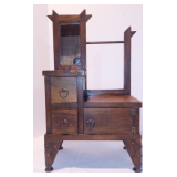 Three Drawer Handmade Tea Cabinet