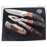 Appalachian Trail 3-Piece Multipurpose Pocket Knife & Tool Set