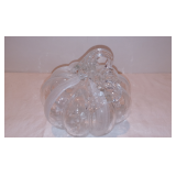 Mikasa Glass Pumpkin Blown Glass Art
