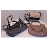 Lot of 3 Handbags, Various Styles & Sizes-Excellent!