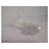 Art Glass Whale Sculpture