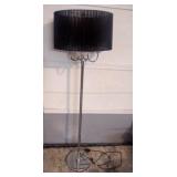 Lamp 60"H x 17" Round Shade