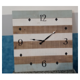 Rustic/Reclaimed Wood Wall Clock 25" x 24"