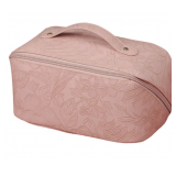 Travel Cosmetic Bag Set- Color: Lotus
