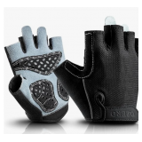 OZERO Fingerless Cycling Gloves for Men Women: Mountain Bike Gloves for Riding | Workout | Motorcycl