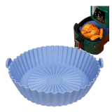 6.5 Inch Air Fryer Silicone Pot, Premium Heat Resistant Air Fryer Silicone Basket Liners Kitchen Reu