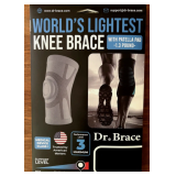 DR. BRACE ELITE Knee Brace World’s Lightest Compression Sleeve Patella Pad