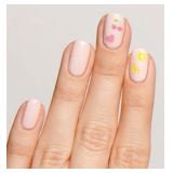 Olive & June Nail Art Stickers - Loveliest Day Fruit Flowers Biking