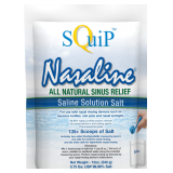 Squip Nasaline Saline Solution Salt Jar For Neti Pots, 12 oz