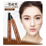 Four-Head Waterproof Eyebrow Pencil, light brown