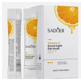 Sadoer Vitamin C Good night Gel Mask 4ML New and Sealed