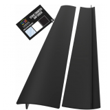 Linda’s Essentials Silicone Stove Gap Covers (2 Pack), Heat Resistant Oven Gap Filler Seals Gaps Bet