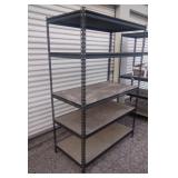 5 Tier Metal Shelving, 71.5" x 48" x 24"
