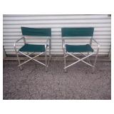Set of 2 Coleman Foldable Lightweight Camping Chairs, 31"H x 25"W x 18"D (17" seat height)