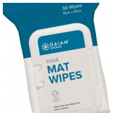 Evolve by Gaiam Antiseptic & Refreshing Yoga Mat Wipes 30 ct. 5.9" x 7.87"